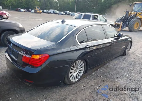 2009 BMW 750 from USA, damaged, VIN WBAKB83579CY62360